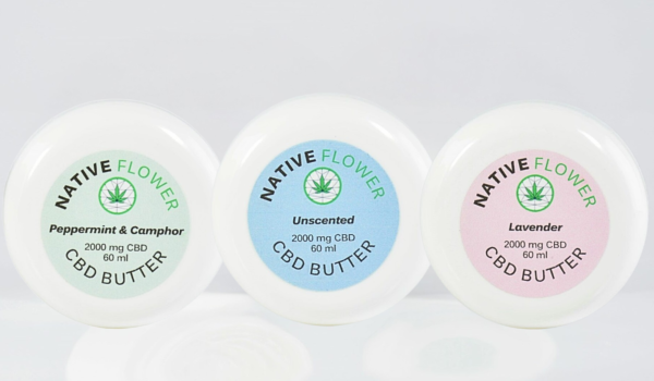 Native Flower Topical Butters CBD